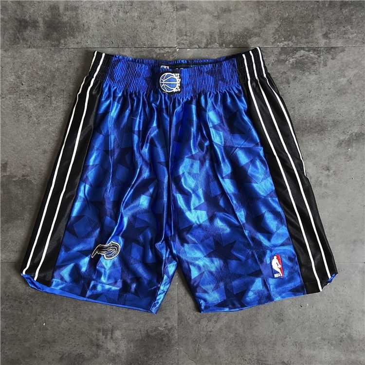 Men NBA Orlando Magic Blue Shorts 04162